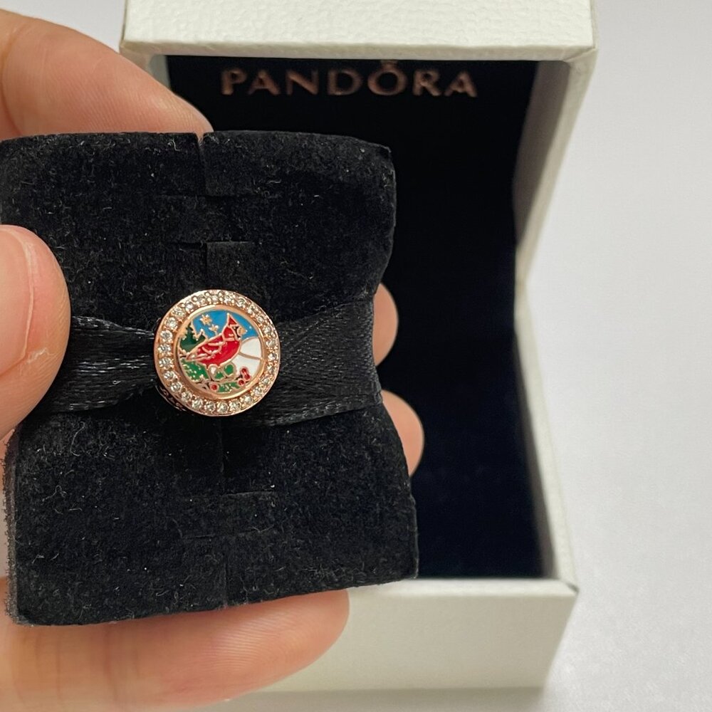 Pandora "Cardinals Appear WhenAngels Are Near " Exclusive Charm